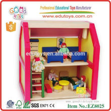 Brinquedo de madeira da casa Play House Toy